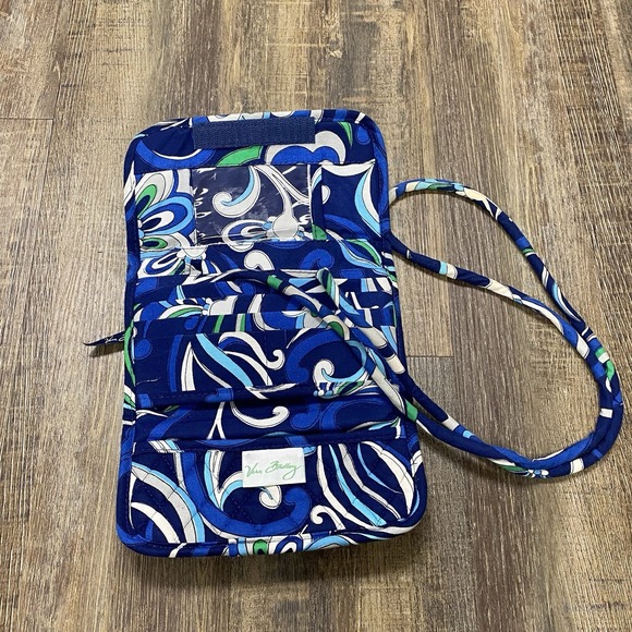 Vera Bradley Mediterranean Blue Shoulder Crossbody Bag - Picture 8 of 15